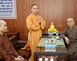 Gặp mặt Ban TT - TT Phật giáo tỉnh Đắk Lắk khu vực phía đông