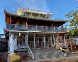 Chùa Bồ Đề: Cập nhật tiến độ xây dựng năm 2025